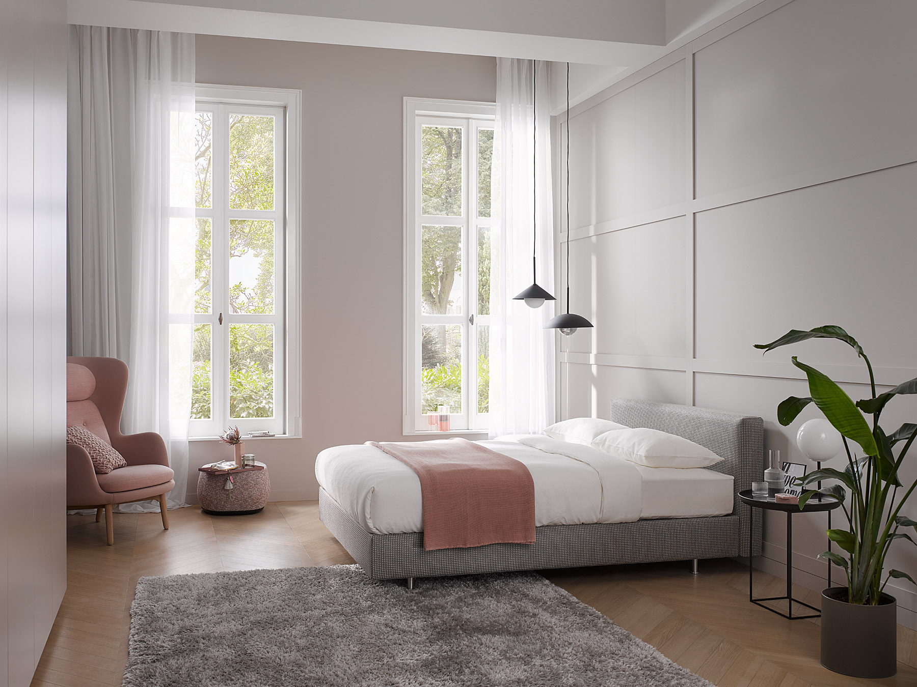 Schramm boxspring Purebed Cube