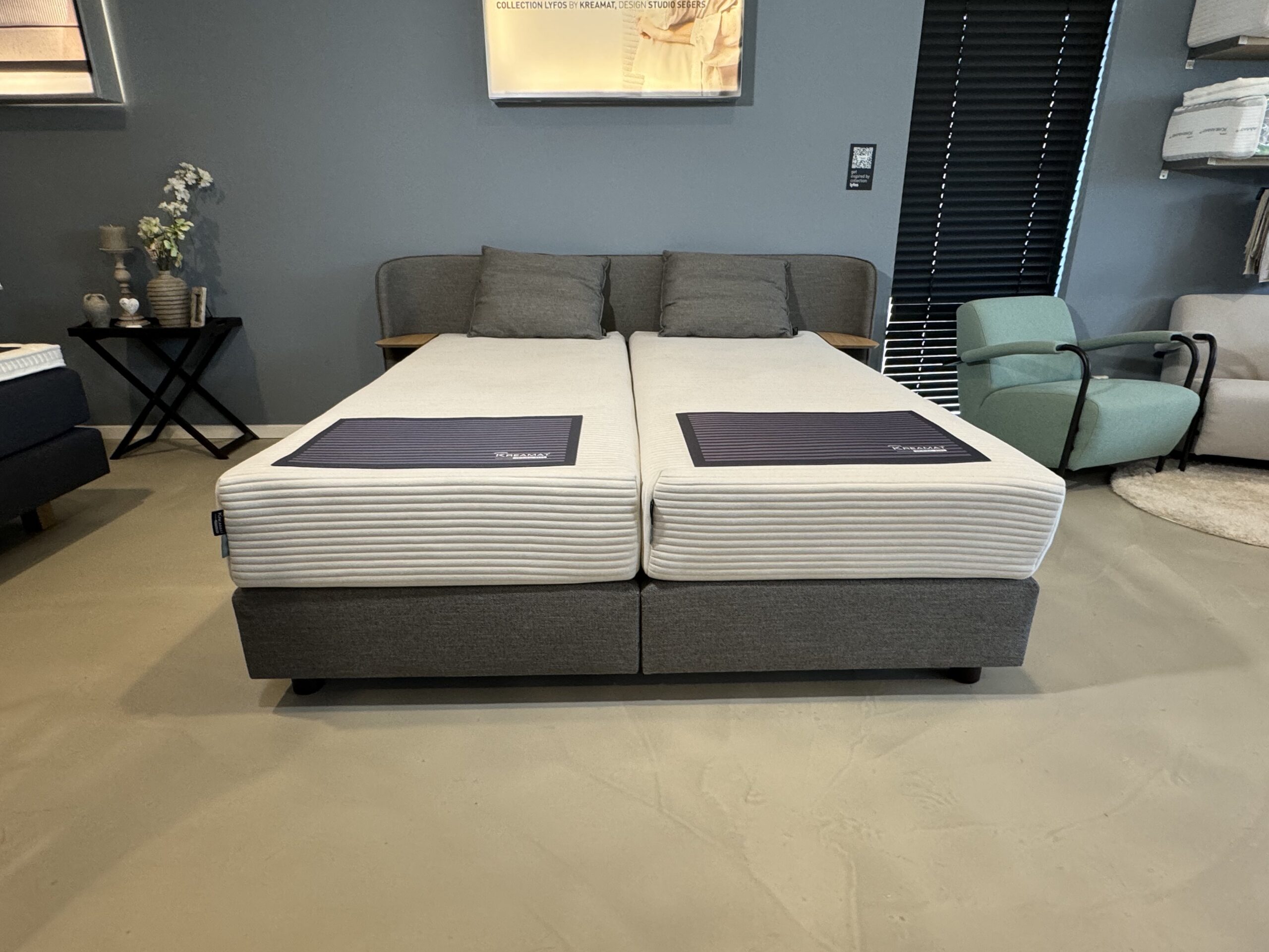 Kreamat boxspring Lyfos | Showroommodel